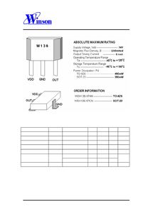 IC型号WSH136, ,WSH136 PDF资料,WSH136经销商,ic,电子元器件